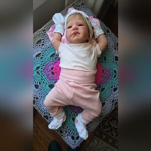 Reborn Baby Art Doll- August Awake Limited Edtion One Of A Kind With COA